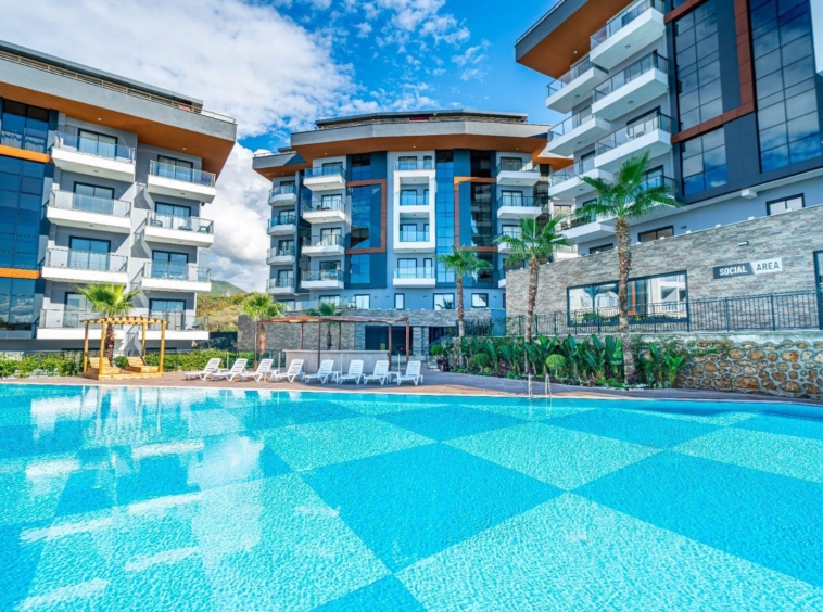 Apartment in Kestel for sale