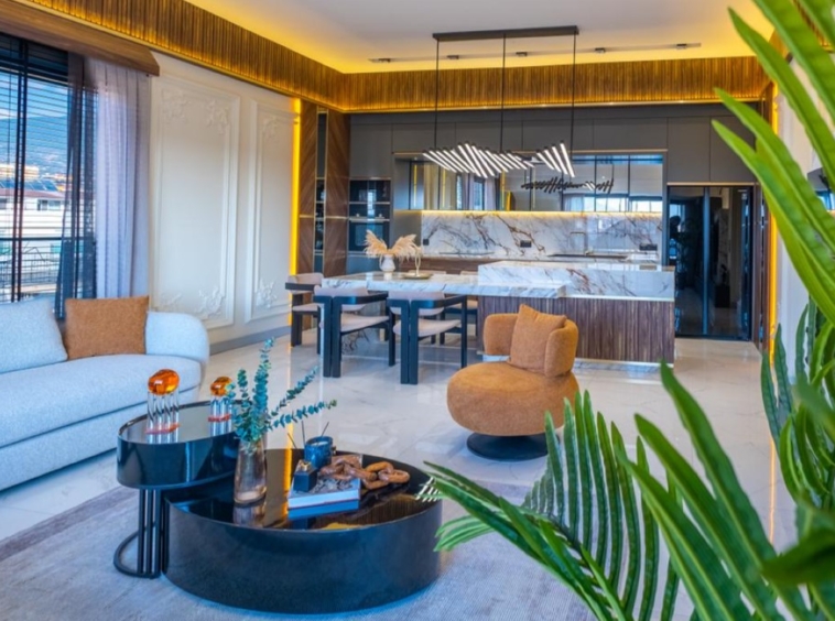 3 bedroom penthouse in Oba Alanya