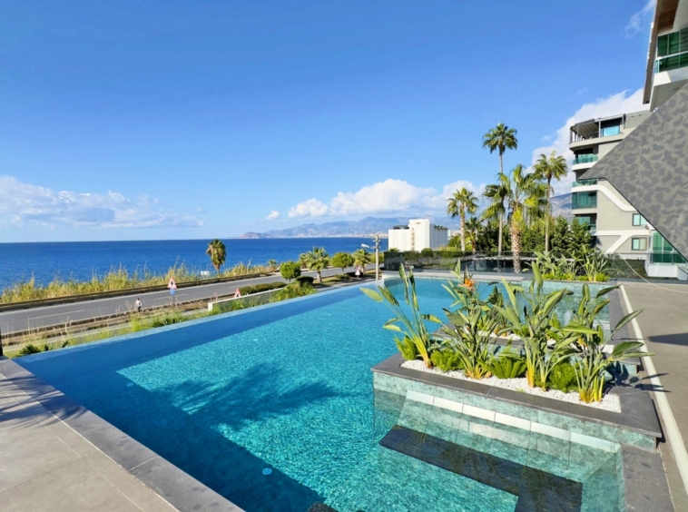 1+1 garden flat in Kargıcak