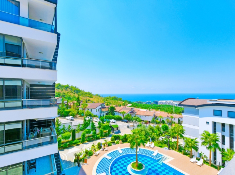 Sea view apartment in Antalya