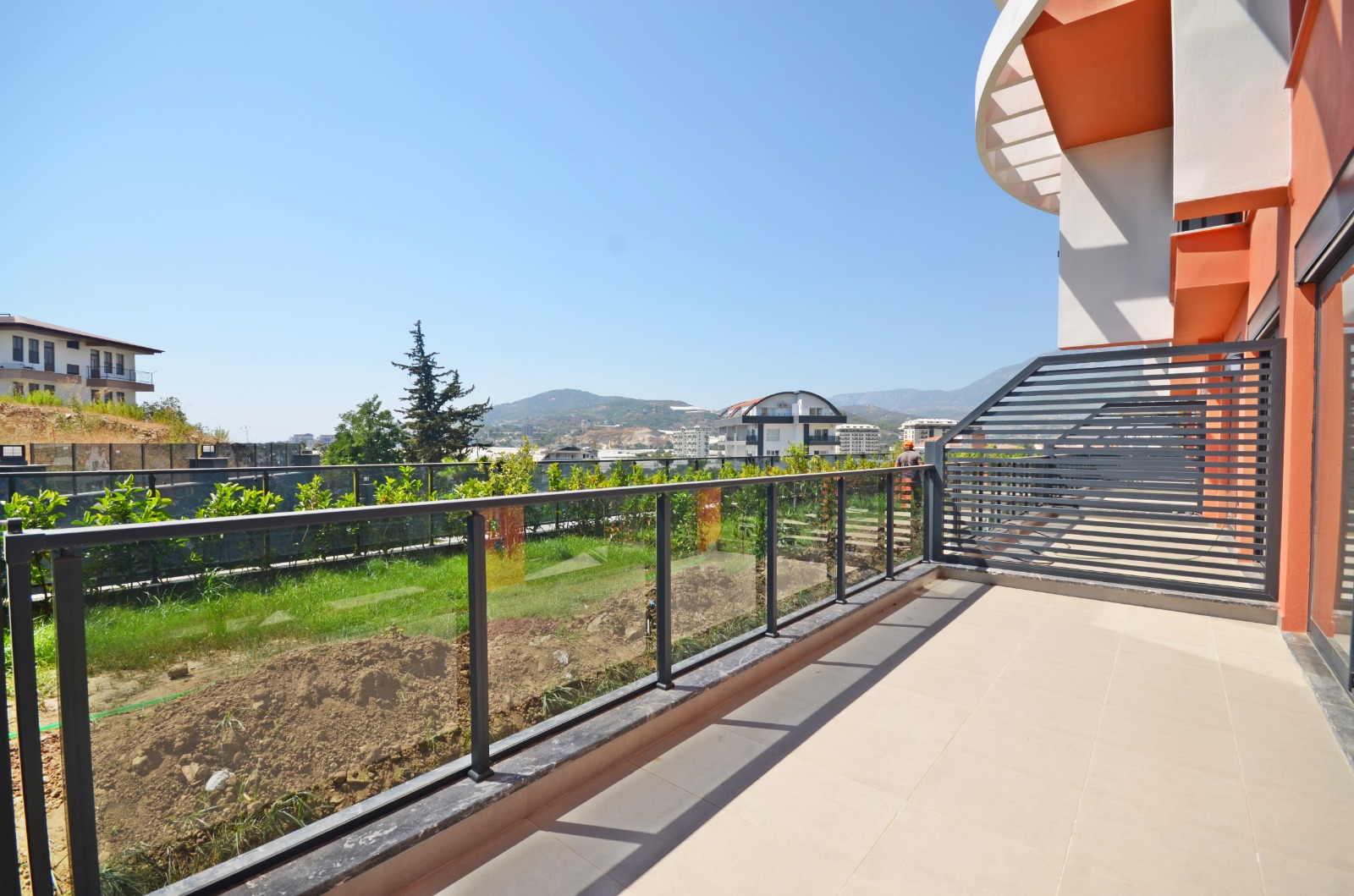 Demirtas garden duplex apartment