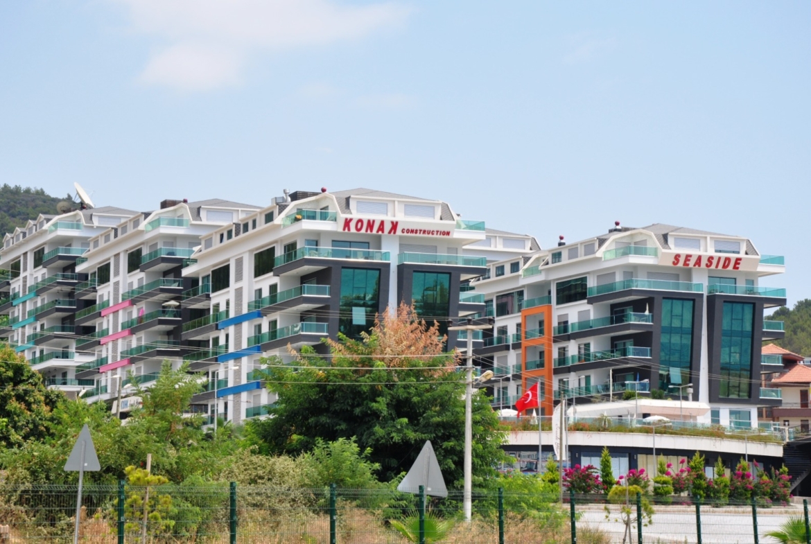 Kargıcak furnished sea view apartment