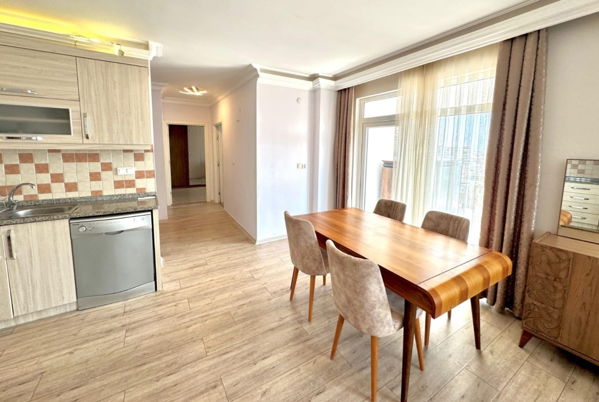 Cikcilli furnished sea view apartment