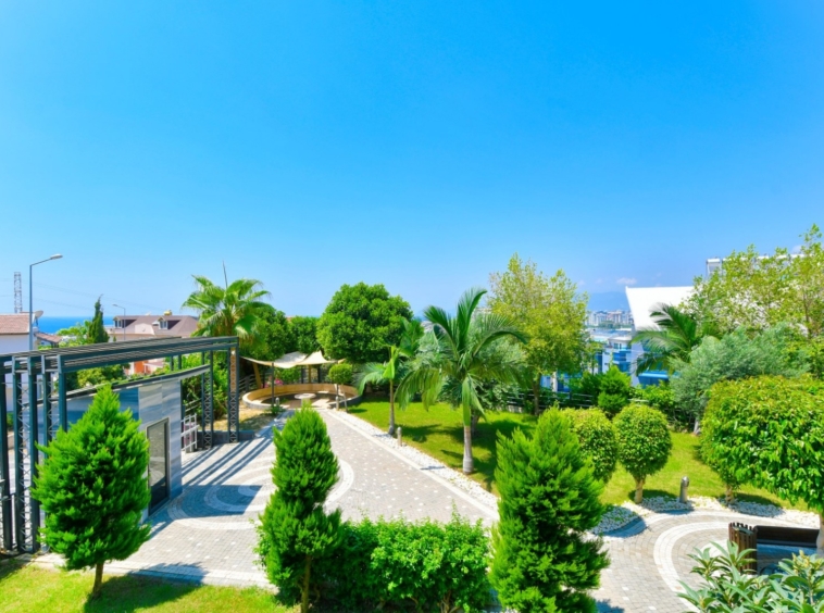 Kargıcak furnished garden duplex