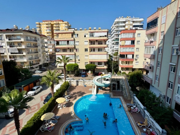 Mahmutlar furnished beachfront apartment