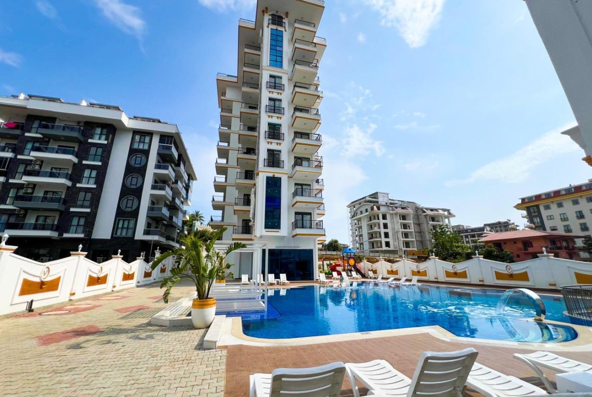 Mahmutlar furnished apartment for sale