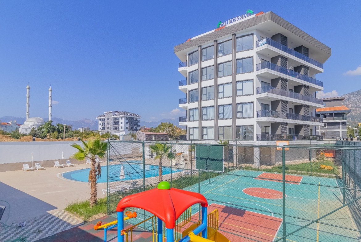 Kestel beachfront apartment sale