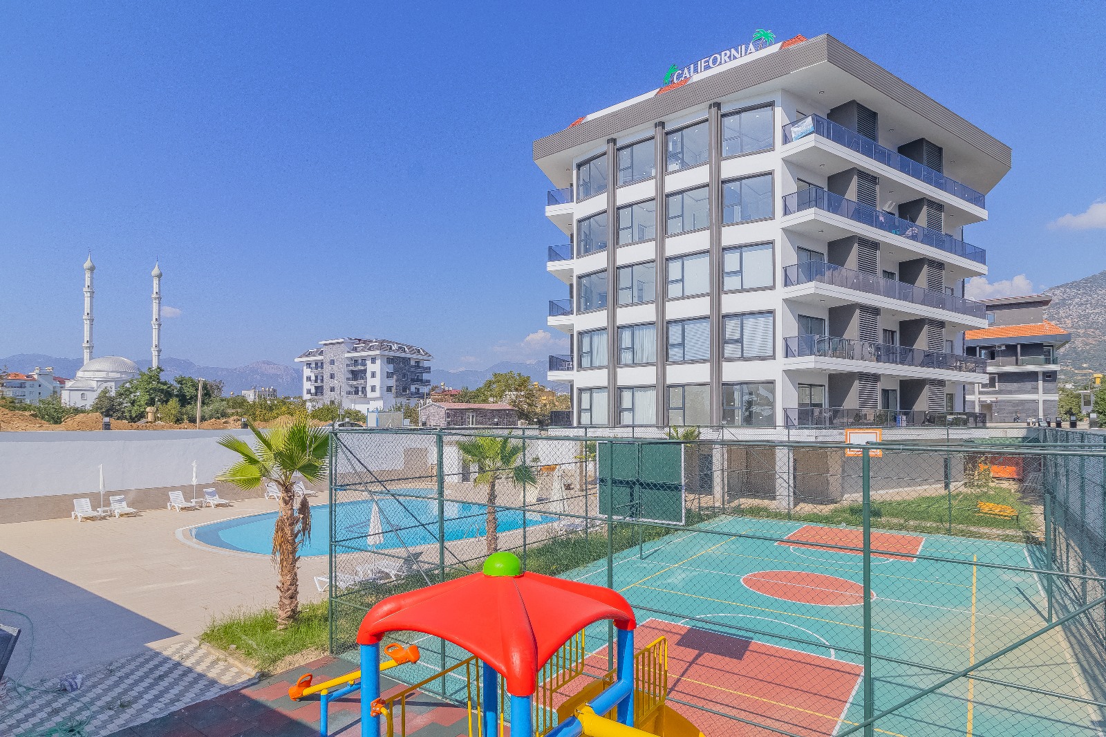 Kestel beachfront apartment sale