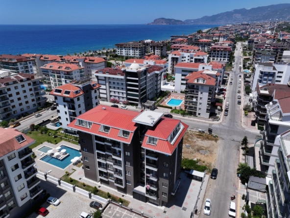 Kestel furnished sea view apartment