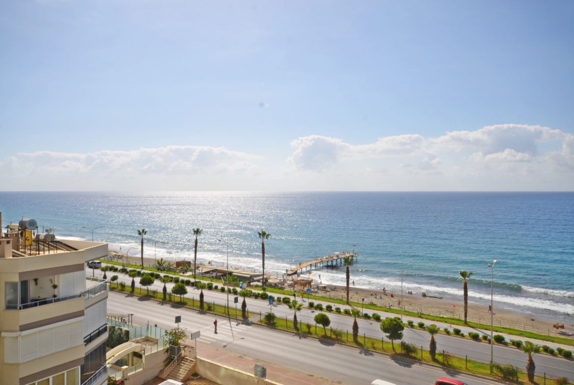Mahmutlar beachfront sea view apartment