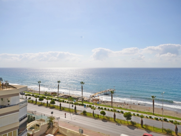 Mahmutlar beachfront sea view apartment