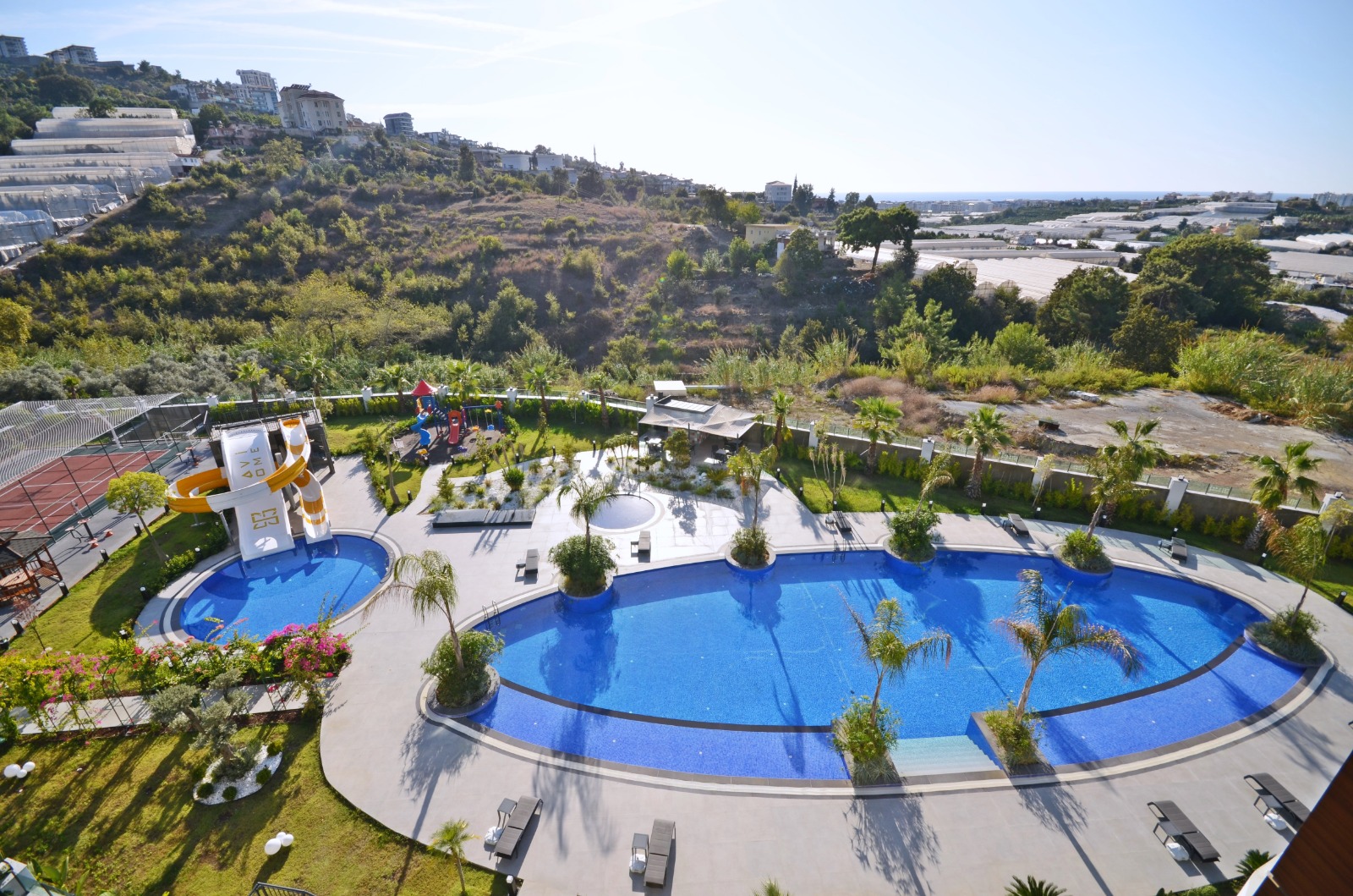 Sea view penthouse for sale in Kargicak