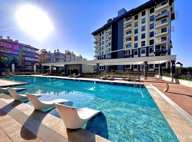 Alanya center modern apartment