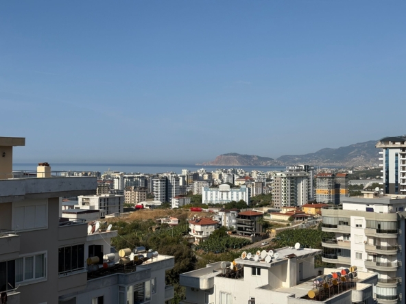 Mahmutlar sea and castle view apartment
