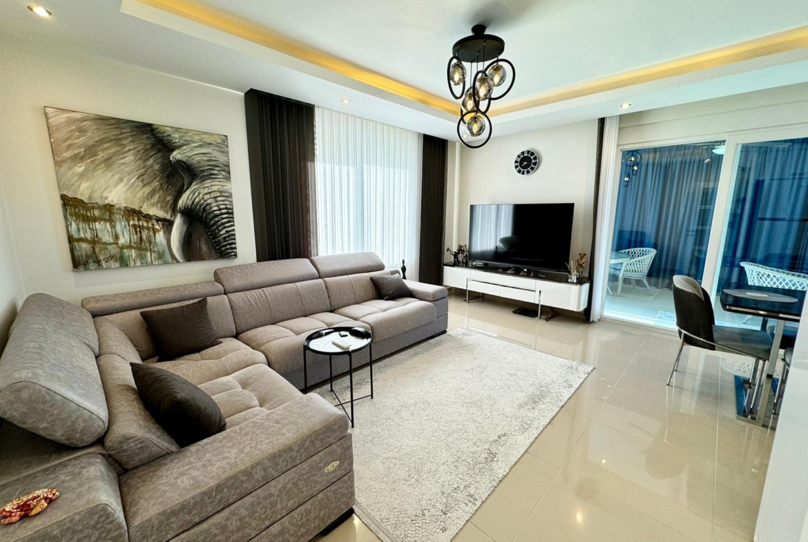 luxury apartment for sale in Kargıcak