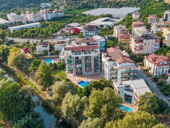 Kestel furnished duplex for sale