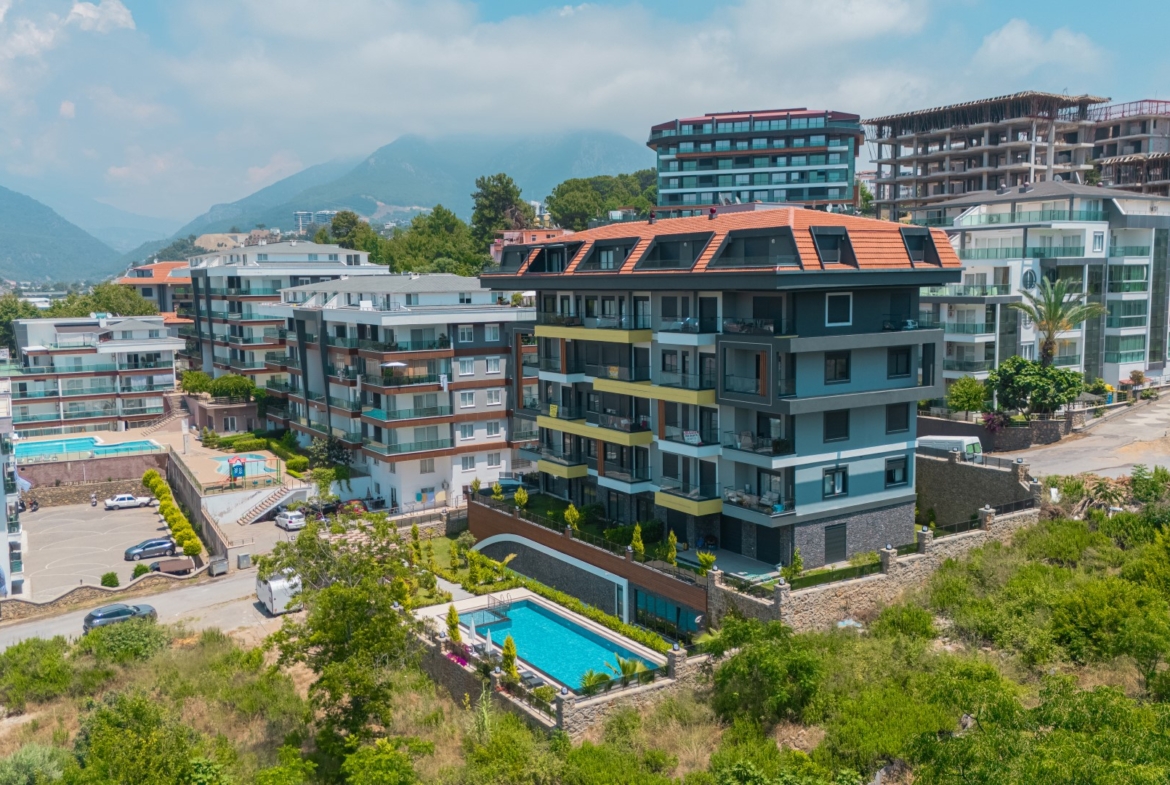 Panoramic view alanya