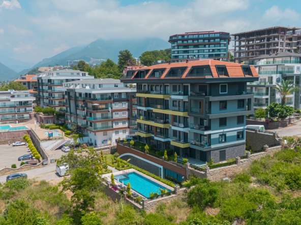 Panoramic view alanya