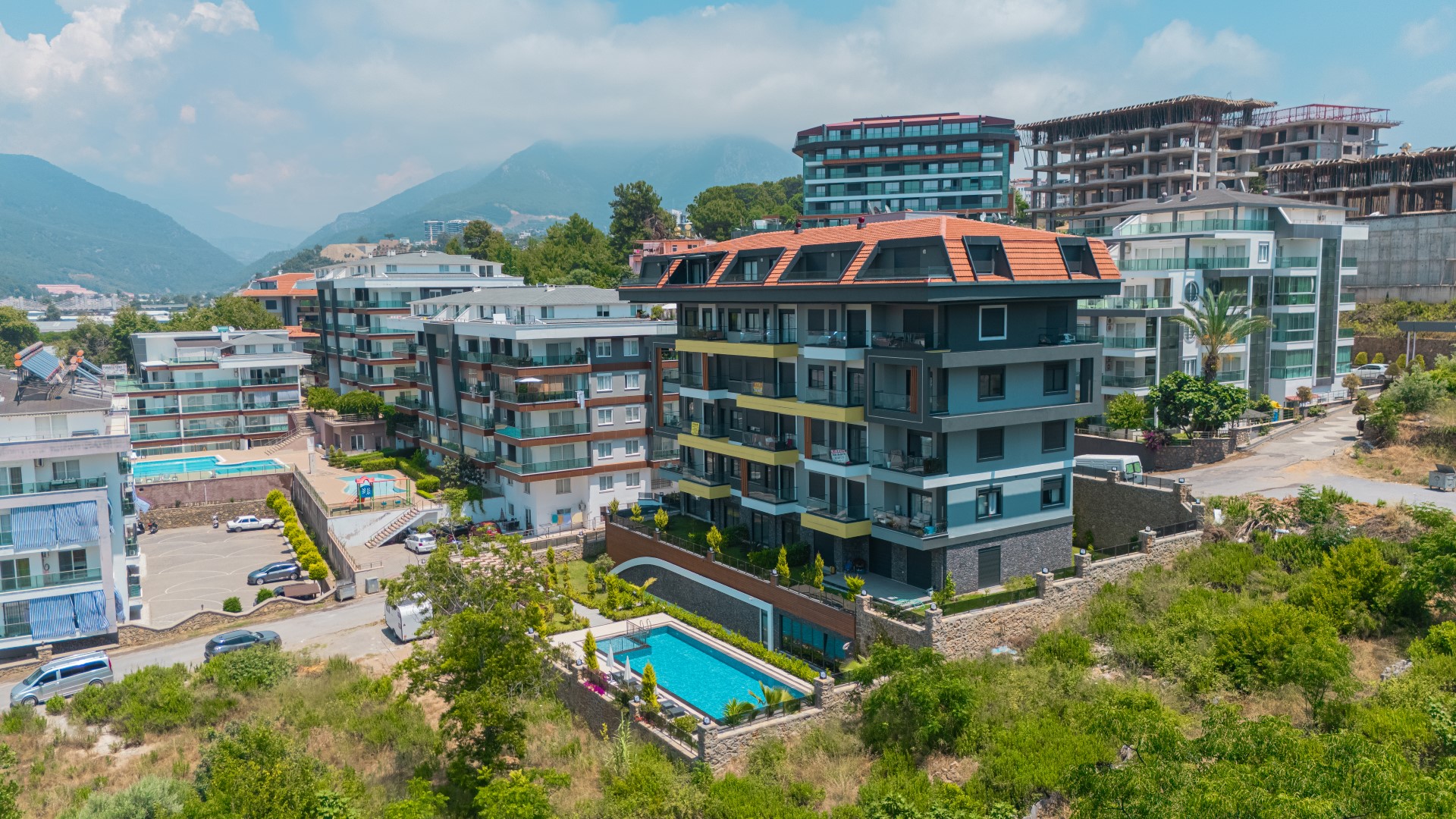 Panoramic view alanya