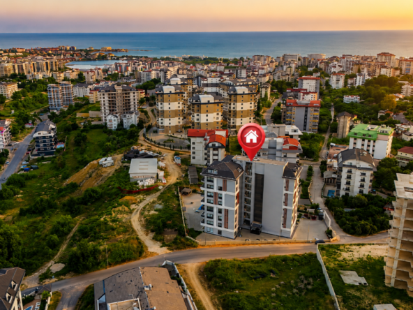 Furnished apartment in Avsallar Alanya