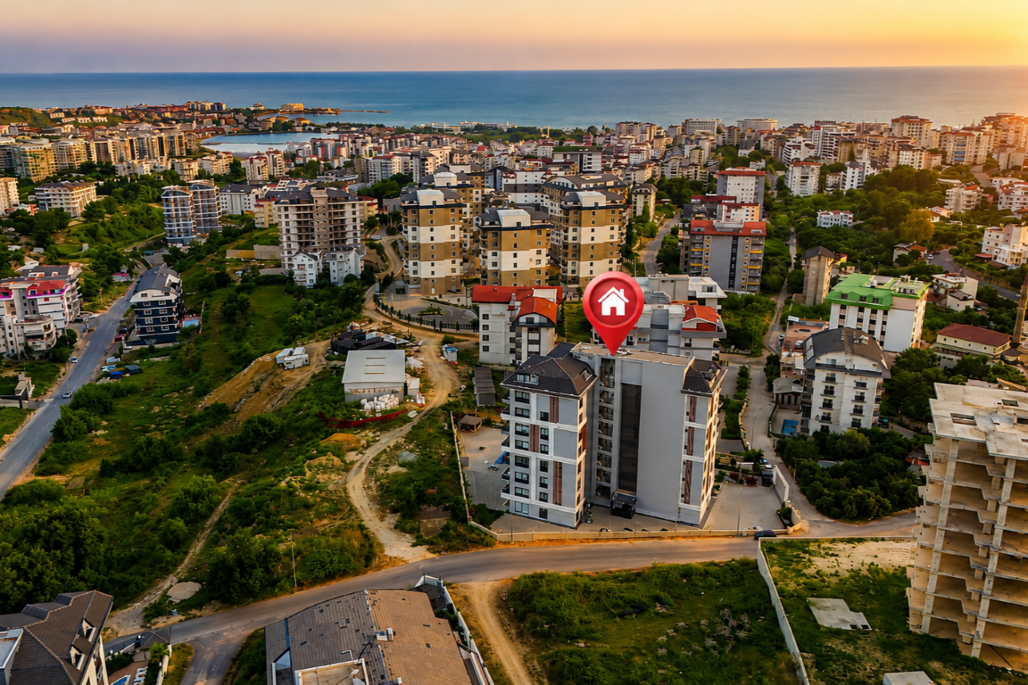 Furnished apartment in Avsallar Alanya